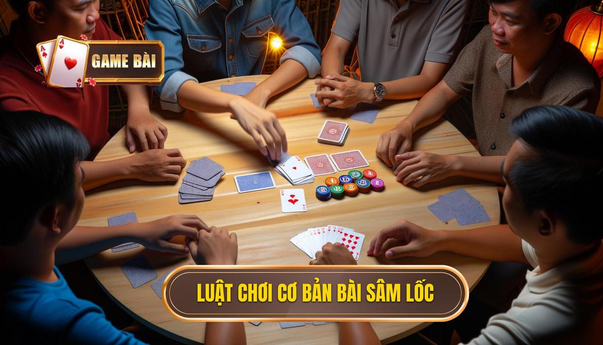 Luật chơi cơ bản trong cách đánh bài sâm lốc