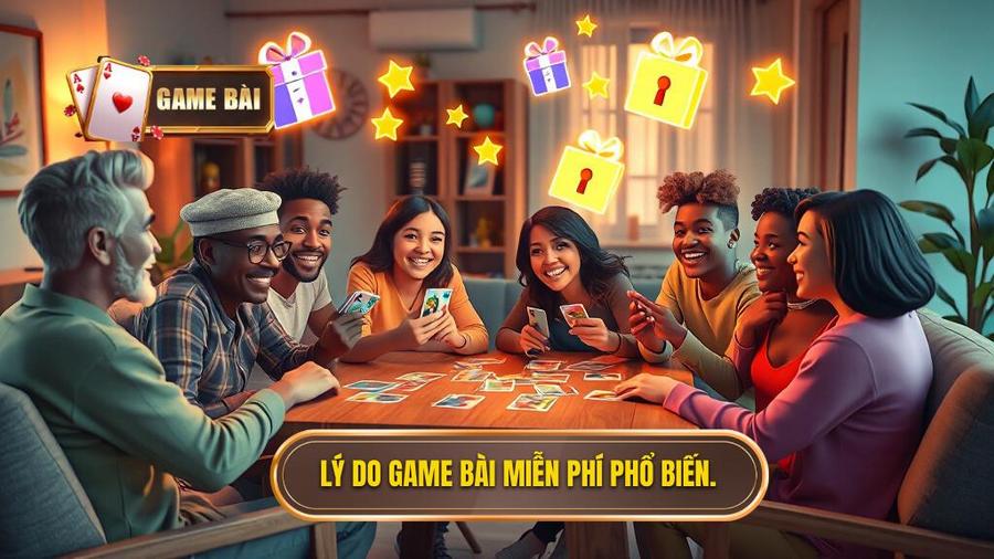 1. Lý do game bài miễn phí phổ biến.