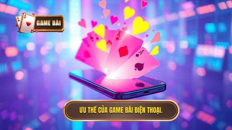 Tại sao game bài trên điện thoại lại chiếm ưu thế tuyệt đối?