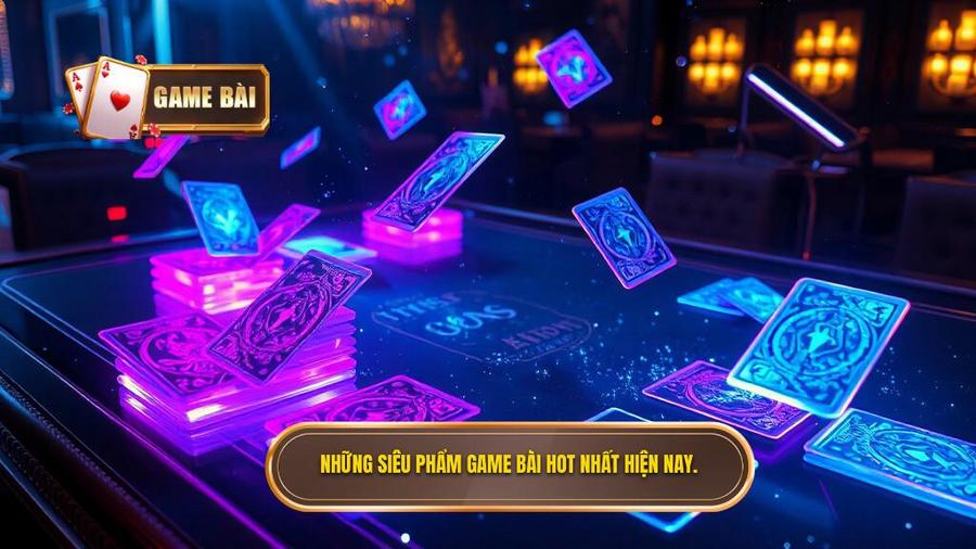 Điểm danh những siêu phẩm game bài hot nhất hiện nay
