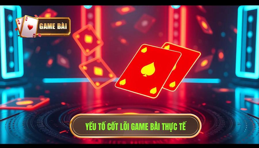 Các yếu tố cốt lõi định hình trải nghiệm game bài thực tế
