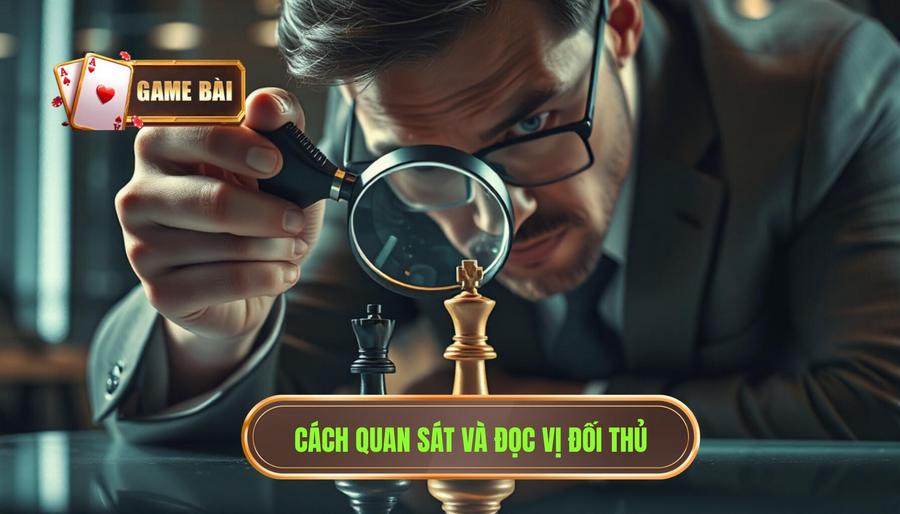 Quan sát và đọc vị tâm lý đối thủ