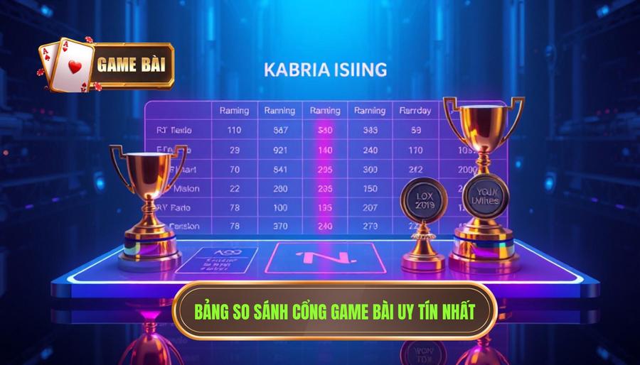 Game Bài Đổi Thưởng Trên Điện Thoại: Xu Hướng Giải Trí Đỉnh Cao 2024 3 Bảng so sánh cổng game bài uy tín nhất