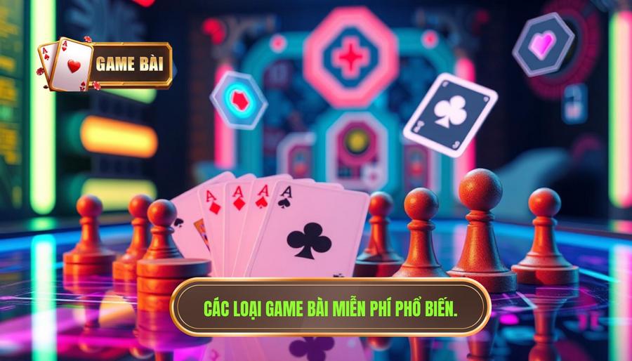 Game bài miễn phí ban đầu - Trải nghiệm giải trí đỉnh cao 2024 2 Các loại game bài miễn phí phổ biến